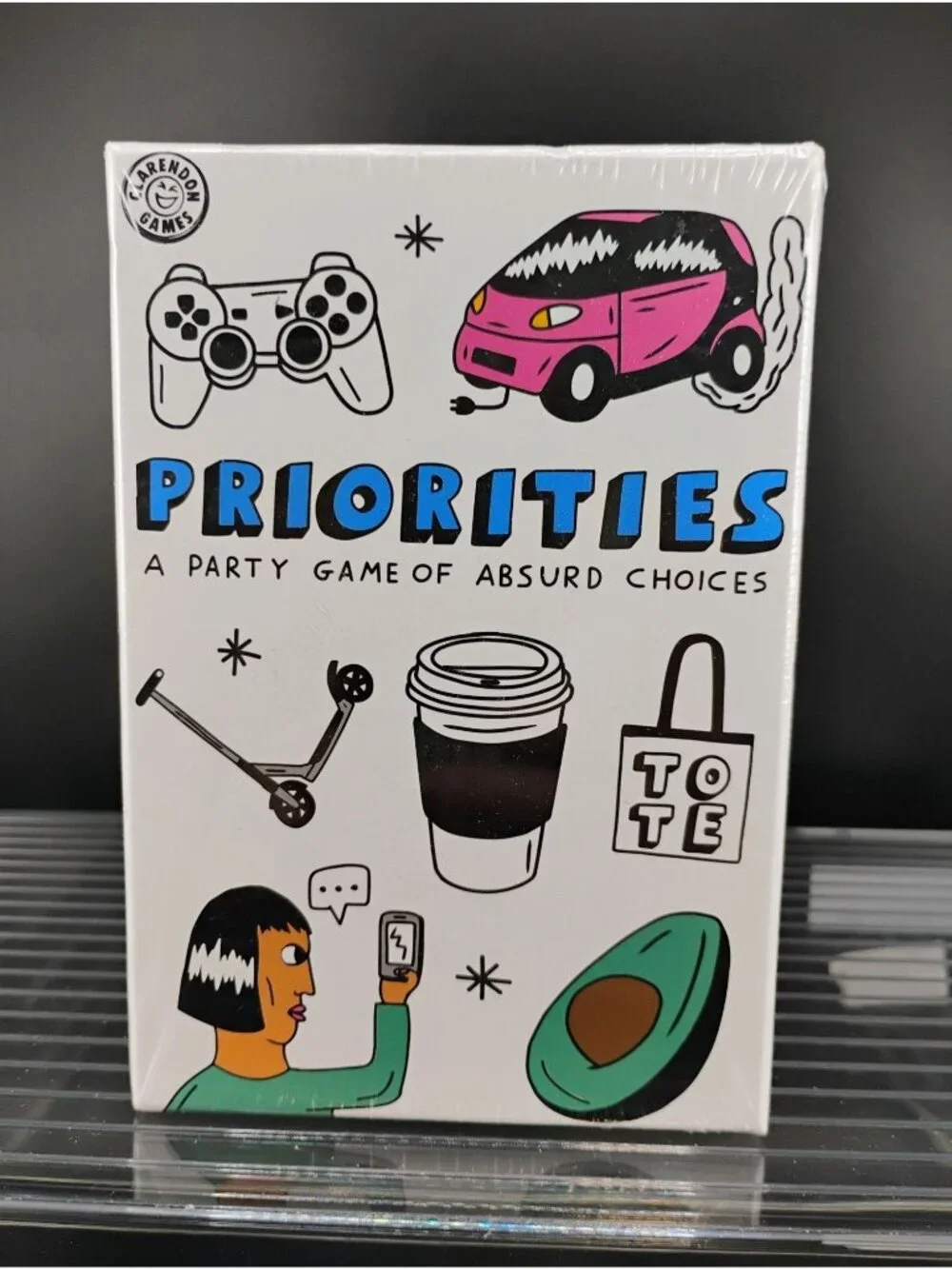 Priorities Party Game Of Absurd Choices For Ages 14+